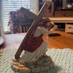 Home Interiors Road to the Crucifixion figurine